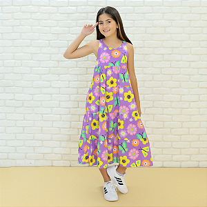 VESTIDO INFANTIL MENINA SABRINA