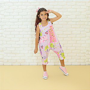 MACACÃO INFANTIL MENINA KEMILLY