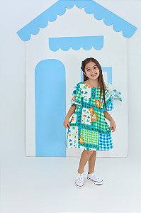 VESTIDO INFANTIL MENINA JAQUELINE
