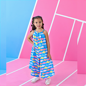 Macacão Infantil Menina Paula