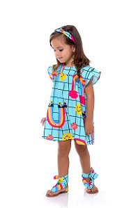 VESTIDO INFANTIL MENINA LOHANY