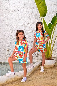 CONJUNTO INFANTIL MENINA EMANUELLA