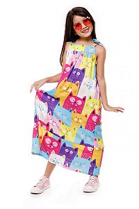 Vestido Infantil longo Bella