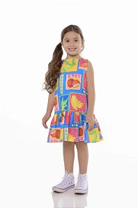 VESTIDO INFANTIL MENINA MILENA
