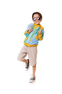 JAQUETA INFANTIL MASCULINA  LEO