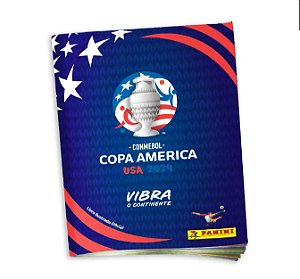 Album De Figurinha Conmebol Copa América USA 2024 - Capa Cartão