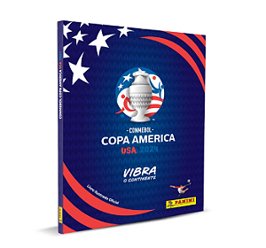 Album De Figurinha Conmebol Copa América USA 2024 - Capa Dura