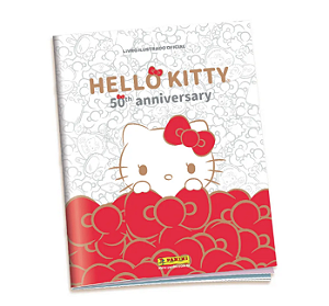 Album De Figurinha Hello Kitty 50 Anos, Panini - Capa Cartão