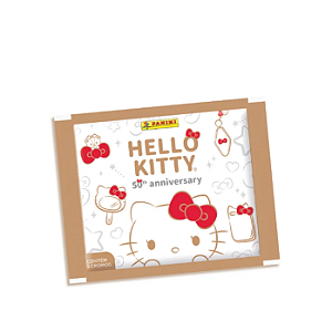 5 Envelopes Hello Kitty 50 Anos, Panini