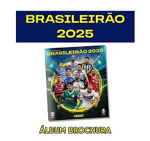 Album De Figurinha Brasileirão 2025 Panini Campeonato Brasileiro - Capa Mole