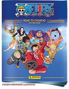 Album De Figurinha One Piece O Caminho Para Egghead - Capa Cartão