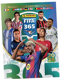 Album De Figurinhas Fifa 365, 2026 Capa Mole, Panini
