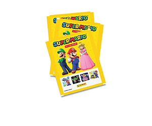 25 Figurinhas Super Mario, Panini = 5 Envelopes