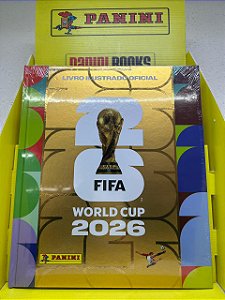 Copa Do Mundo 2026 - Album Capa Ouro Dourado Fifa World Cup 2026