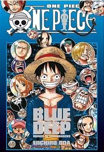 Manga One Piece Blue Deep Databook Panini - Novo Lacrado