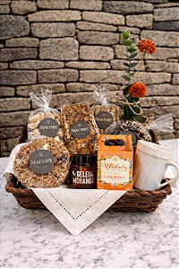 Cesta Box Bolos e Biscoitos
