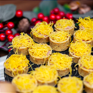 Panelinhas de Presunto e Ovos Moles Sem Glúten e Sem Lactose