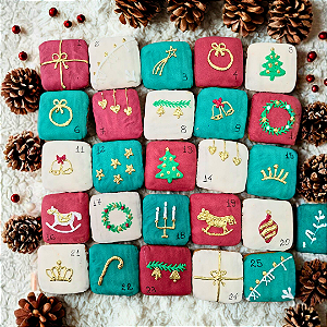 Biscoito Mel Calendário Advento