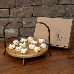 Canapé de Presunto Parma e Cream Cheese