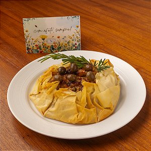 Torta Bacalhau com Massa philo