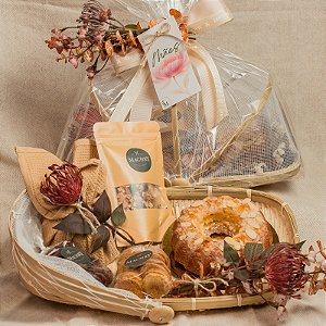 Cesta Bolos e Biscoitos Mães 2026