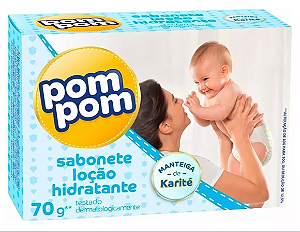 SABONETE POM POM HIDRATANTE MANTEIGA DE KARITÉ 70G