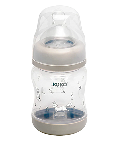 MAMADEIRA KUKA ELEGANCE PLUS BICO ORTODÔNTICO CINZA 150ML