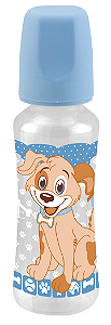 MAMADEIRA PETITA PREMIUM CACHORRINHO AZUL 240ML