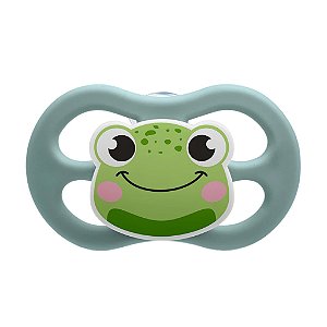 CHUPETA LITTLE FRIENDS SIMETRICA SILICONE TAMANHO 6+ - MENINO