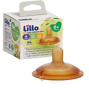 BICO DE MAMADEIRA SUPER EVOLUTION LATEX 0+