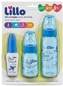 KIT MAMADEIRAS EVOLUÇÃO - CORES DIVERTIDAS 50/120/240ml - MENINO