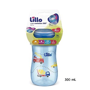 COPO LILLO SUPER EVOLUTION 360º 300ML - MENINO 8+