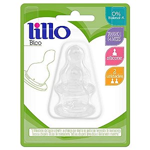 BICO ORTODONTICO SILICONE TAMANHO 0+ LILLO