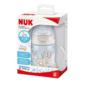 COPO DE TREINAMENTO NUK FIRST CHOICE DISNEY REI LEAO 150ML 6-18 meses