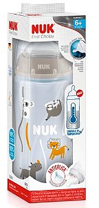 MAMADEIRA NUK FIRST CHOICE CONTROLE TEMPERATURA 300ML 6+