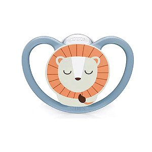 CHUPETA NUK SPACE GLOW SILICONE 6+