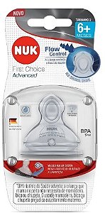 BICO NUK FIRST CHOICE ADVANCED SILICONE MEDIA CONSISTENCIA 6+