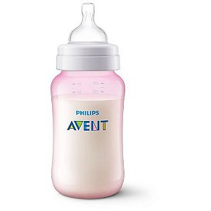 MAMADEIRA ANTI-COLIC AVENT ROSA 330ML