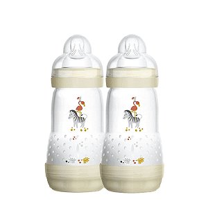 MAMADEIRA EASY START MAM NEUTRA 260ML (2+ MESES) C/2 UNIDADES