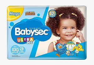 FRALDA PERSONAL BABY SOFT & PROTECT XXG C/30 UNIDADES - Clube da Fralda