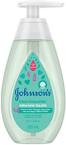 SABONETE JOHNSON'S BABY LÍQUIDO TOQUE FRESQUINHO 200ML