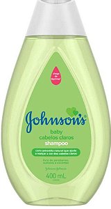 SHAMPOO JOHNSON'S BABY CABELOS CLAROS 400ML