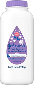 TALCO JOHNSON'S BABY HORA DO SONO 200GR