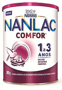 LEITE NANLAC COMFOR 1 A 3 ANOS 800g