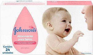 ABSORVENTE PARA SEIOS JOHNSON'S C/24 UNIDADES