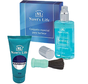Conjunto para Barbear Skiting