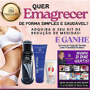 KIT REDUÇÃO DE MEDIDAS COM BRINDE