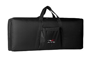 Bag Capa para Teclado 5/8 Super Luxo Preta AVS 100X40X14cm