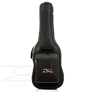 Capa Bag Para Guitarra Acolchoada AVS CH200 Preta