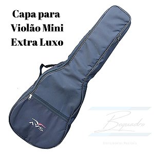 Capa Bag para Violão Mini / Baby Super Luxo AVS Preta